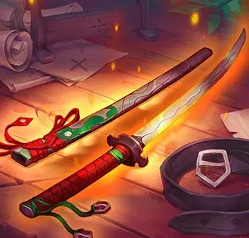 Fiery Katana